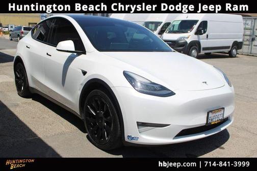 Pearl White Multi 2021 Tesla Model Y Long Range