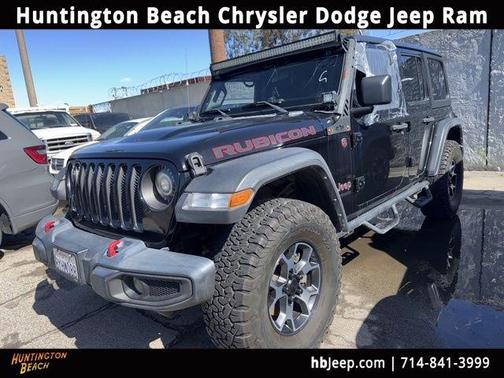 Black Clearcoat 2021 Jeep Wrangler Unlimited Rubicon