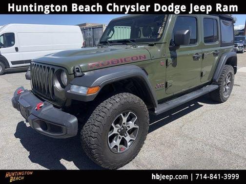 Sarge Green Clearcoat 2021 Jeep Wrangler Unlimited Rubicon