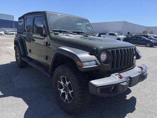 Sarge Green Clearcoat 2021 Jeep Wrangler Unlimited Rubicon