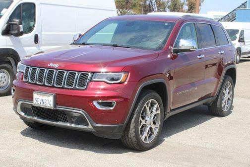 Velvet Red Pearlcoat 2022 Jeep Grand Cherokee WK Limited