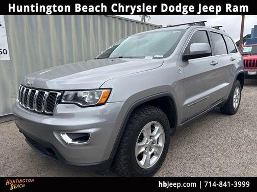 Billet Silver Metallic Clearcoat 2017 Jeep Grand Cherokee Laredo