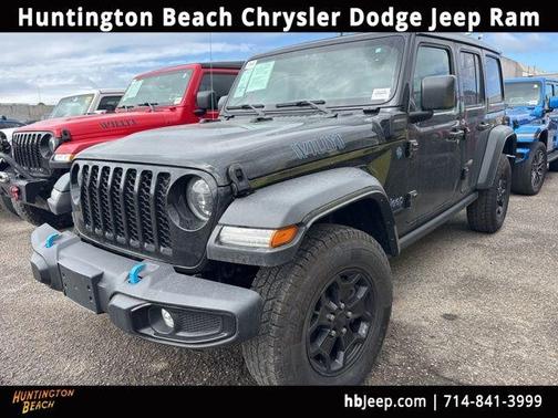 Black Clearcoat 2023 Jeep Wrangler 4xe Base