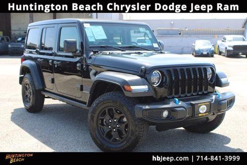 Black Clearcoat 2023 Jeep Wrangler 4xe Base