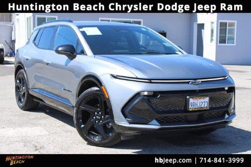 Sterling Gray Metallic 2025 Chevrolet Equinox EV RS