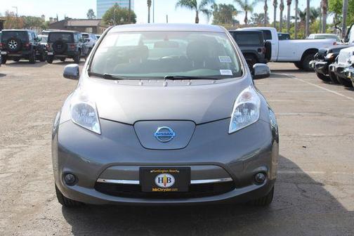 Gun Metallic 2017 Nissan Leaf S