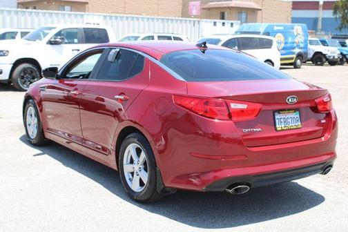 Red Metallic 2014 Kia Optima LX
