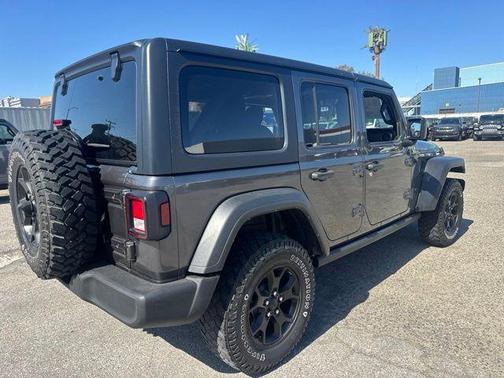 Crystal Metallic 2022 Jeep Wrangler Unlimited Sport