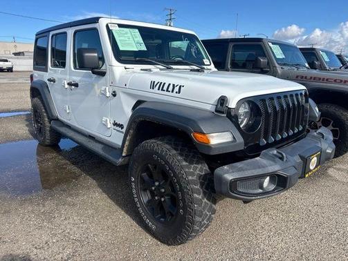 Bright White Clearcoat 2021 Jeep Wrangler Unlimited Sport