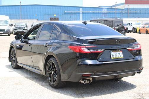 Midnight Black Metallic 2025 Toyota Camry SE