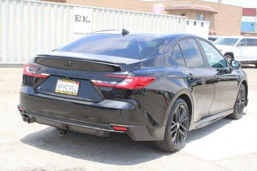 Midnight Black Metallic 2025 Toyota Camry SE