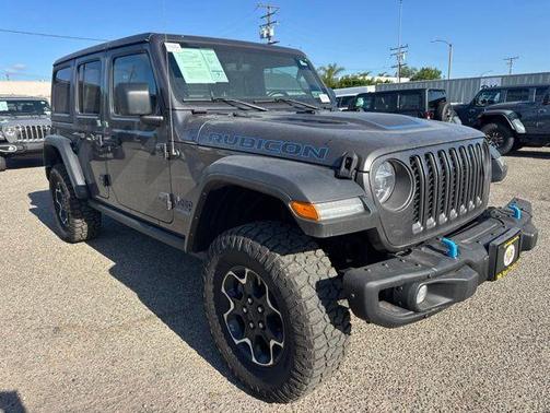 Crystal Metallic 2021 Jeep Wrangler Unlimited 4xe Rubicon