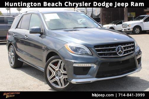 Black 2014 Mercedes-Benz M-Class ML 63 AMG