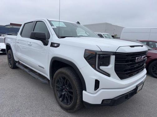 Summit White 2025 GMC Sierra 1500 Elevation