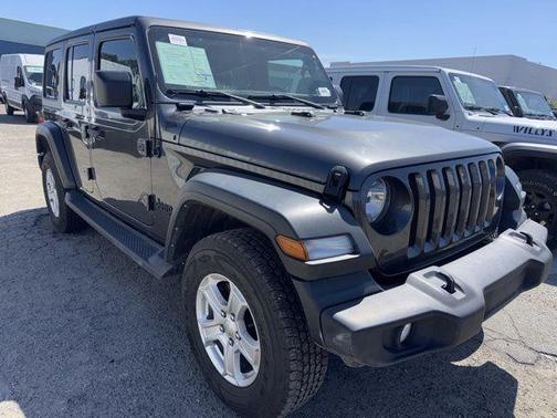 Granite Crystal Clearcoat Metallic 2022 Jeep Wrangler Unlimited Sport