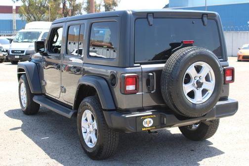 Granite Crystal Clearcoat Metallic 2022 Jeep Wrangler Unlimited Sport