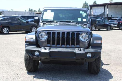 Granite Crystal Clearcoat Metallic 2022 Jeep Wrangler Unlimited Sport
