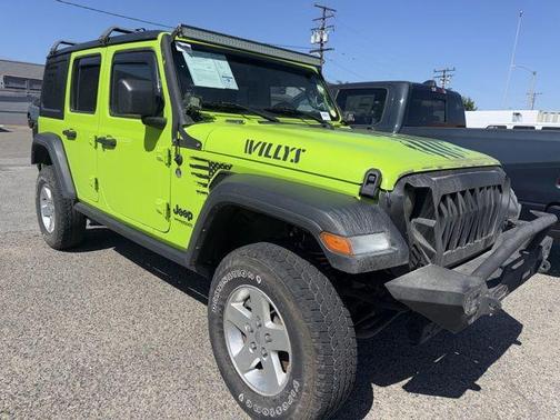 Limited Edition Gecko Clear 2021 Jeep Wrangler Unlimited Sport
