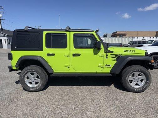 Limited Edition Gecko Clear 2021 Jeep Wrangler Unlimited Sport