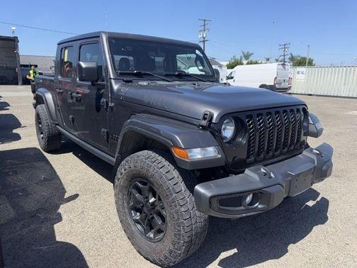 Granite Crystal Clearcoat Metallic 2021 Jeep Gladiator Sport