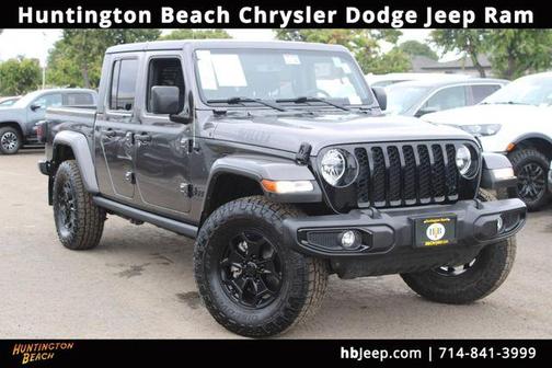 Granite Crystal Clearcoat Metallic 2021 Jeep Gladiator Sport