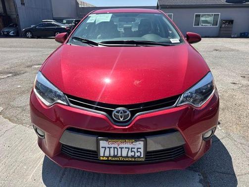 Barcelona Red Metallic 2015 Toyota Corolla LE Plus
