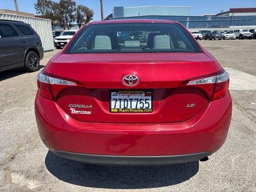 Barcelona Red Metallic 2015 Toyota Corolla LE Plus