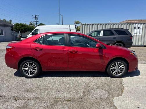 Barcelona Red Metallic 2015 Toyota Corolla LE Plus