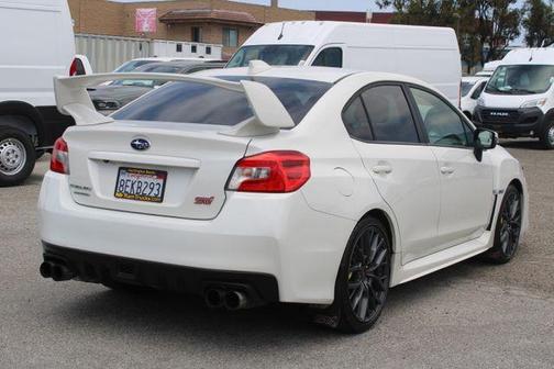 Crystal White Pearl 2018 Subaru WRX STI Base