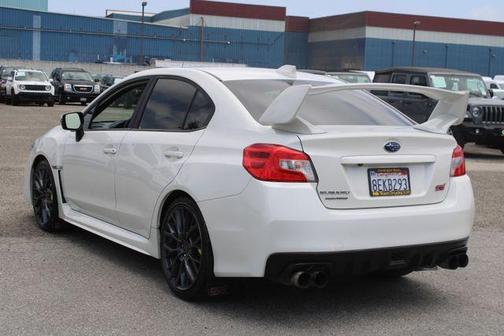 Crystal White Pearl 2018 Subaru WRX STI Base