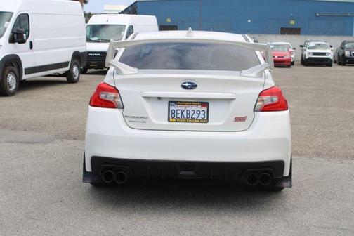 Crystal White Pearl 2018 Subaru WRX STI Base