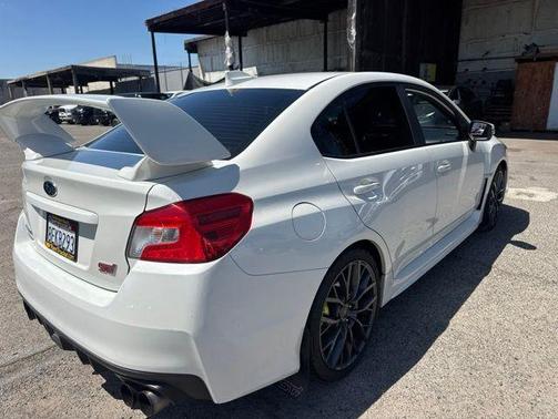 Crystal White Pearl 2018 Subaru WRX STI Base