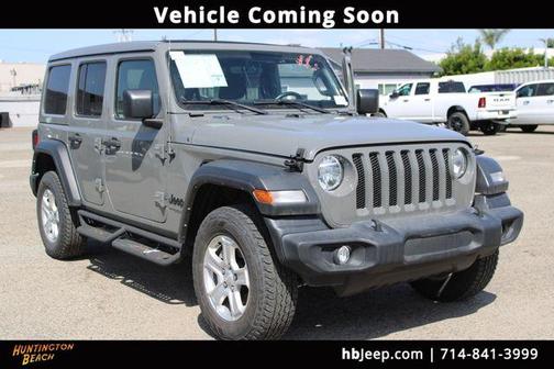 Sting Gray Clearcoat 2022 Jeep Wrangler Unlimited Sport