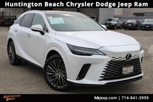 White Pearl 2024 Lexus RX 350h Luxury