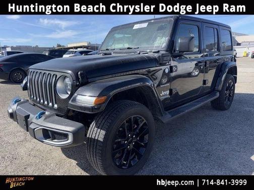 Black Clearcoat 2022 Jeep Wrangler Unlimited 4xe Sahara