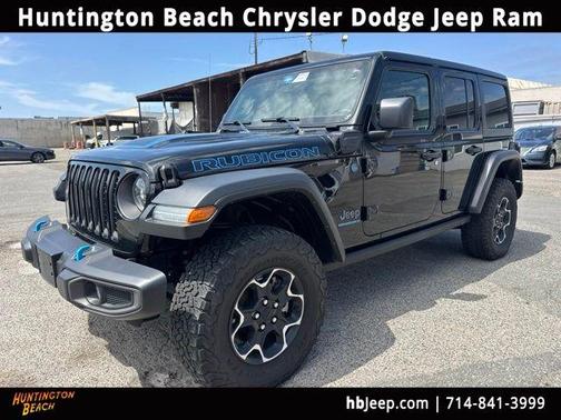Black Clearcoat 2023 Jeep Wrangler 4xe Rubicon