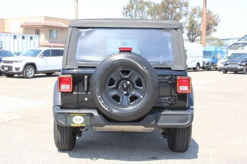 Black Clearcoat 2023 Jeep Wrangler Sport
