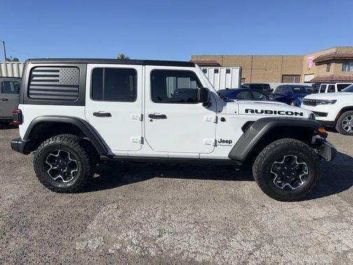 Bright White Clearcoat 2023 Jeep Wrangler 4xe Rubicon