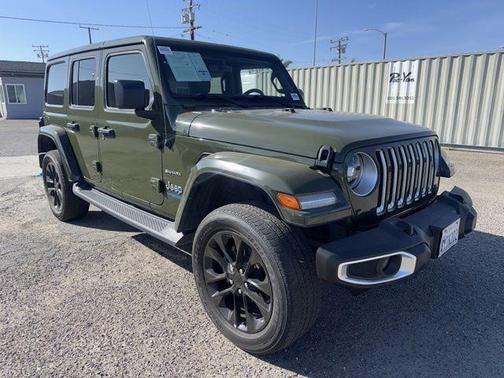 Sarge Green Clearcoat 2021 Jeep Wrangler Unlimited 4xe Sahara