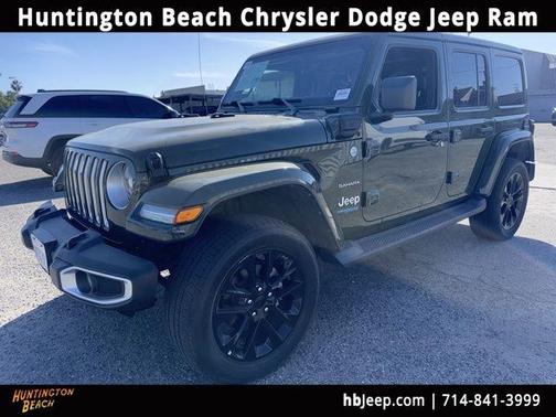 Sarge Green Clearcoat 2021 Jeep Wrangler Unlimited 4xe Sahara