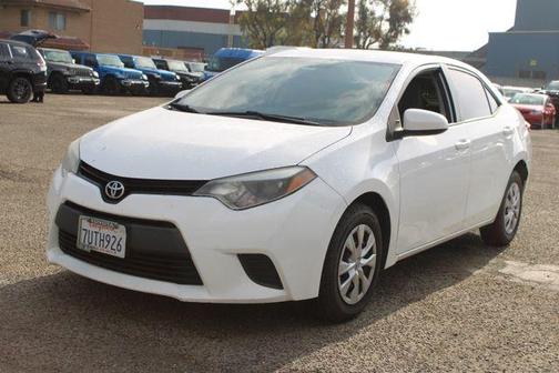 Super White 2016 Toyota Corolla L