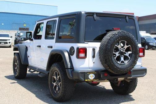 Bright White Clearcoat 2018 Jeep Wrangler Unlimited Rubicon