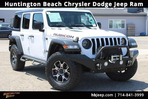 Bright White Clearcoat 2018 Jeep Wrangler Unlimited Rubicon