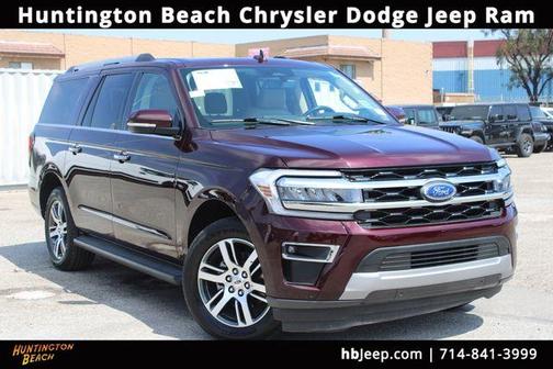 Red Metallic 2024 Ford Expedition Max Limited