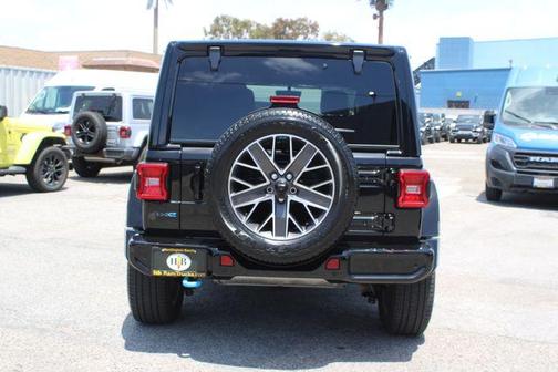 Black Clearcoat 2023 Jeep Wrangler 4xe Sahara