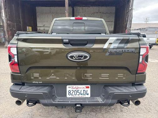 Green Metallic 2024 Ford Ranger Raptor