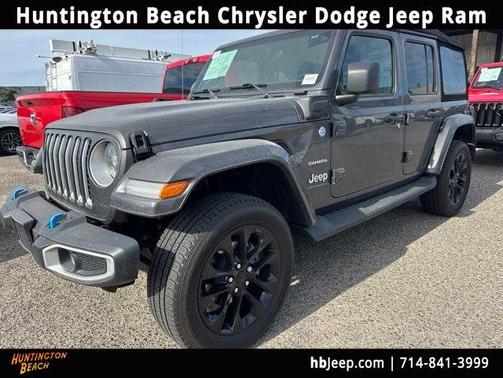 Granite Crystal Clearcoat Metallic 2023 Jeep Wrangler 4xe Sahara