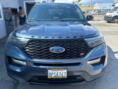 Blue Metallic 2020 Ford Explorer ST