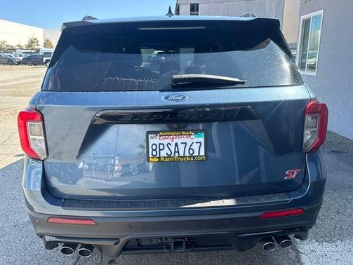 Blue Metallic 2020 Ford Explorer ST