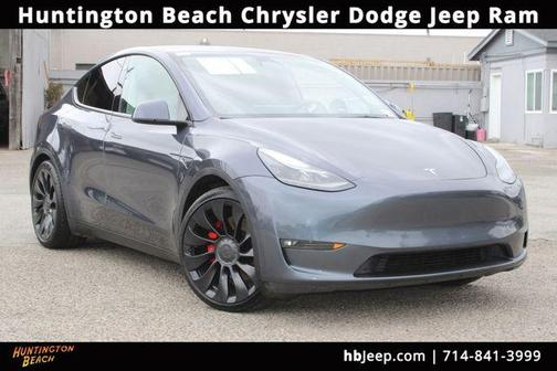 Midnight Silver Metallic 2022 Tesla Model Y Performance